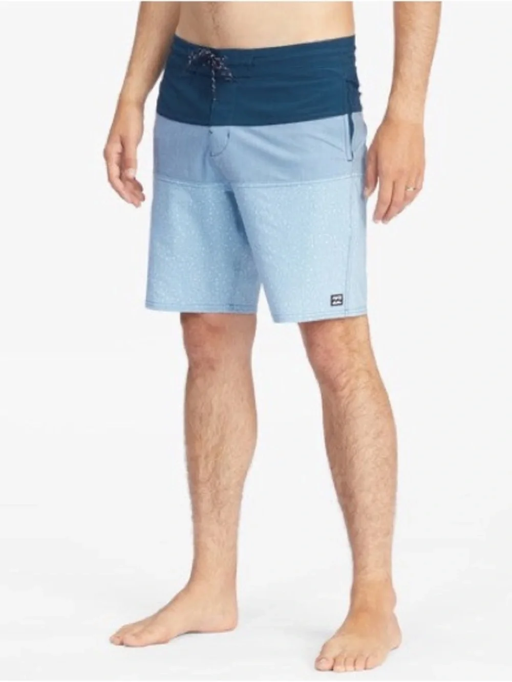 Billabong Men's Two-Tone Blue Swim Boardshorts